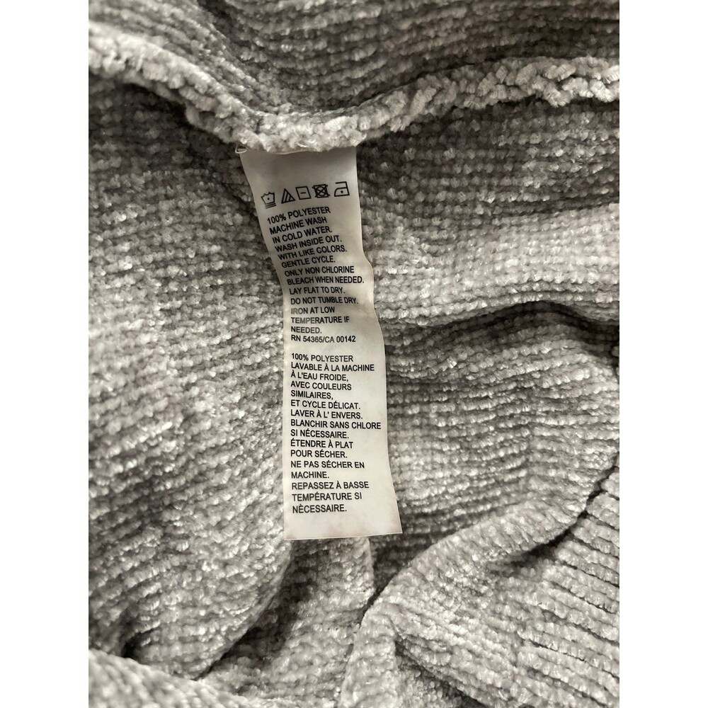 Allison Daley Sweater Size Petite Large Gray - Picture 5 of 7